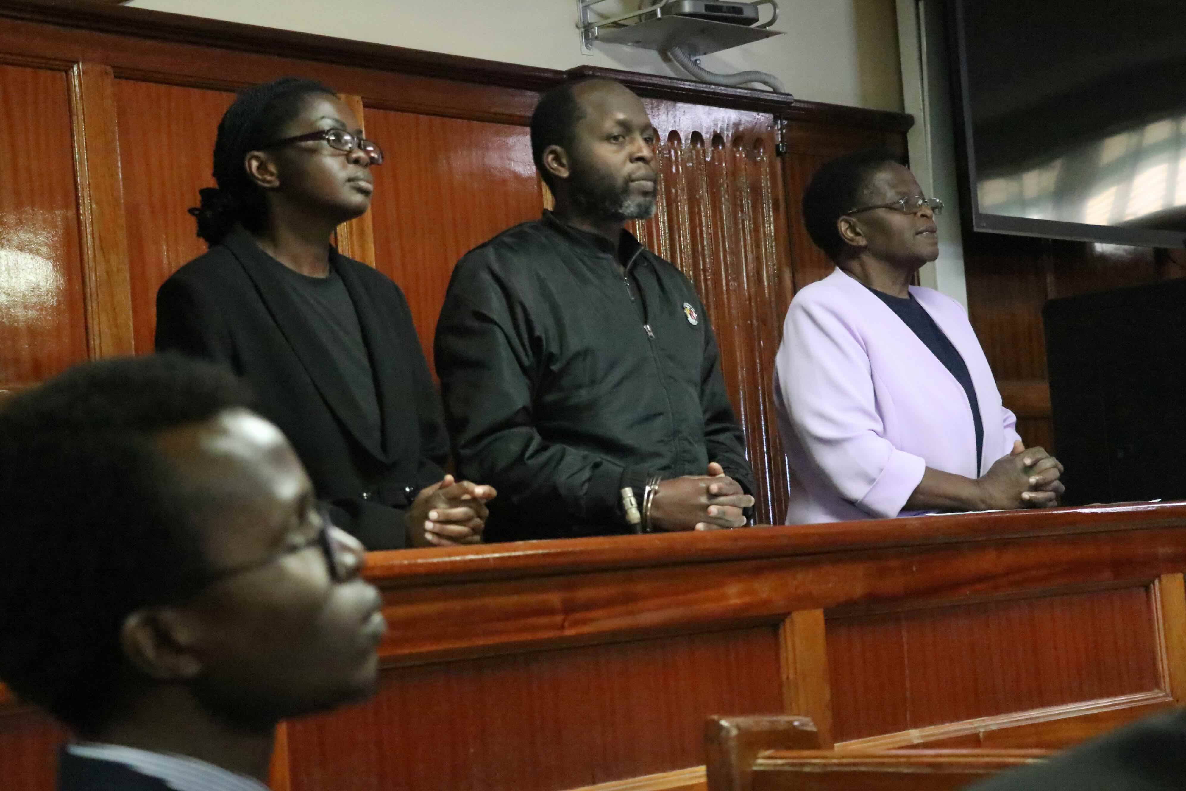 Police officer and three family members remanded in Dr Mutiso murder case