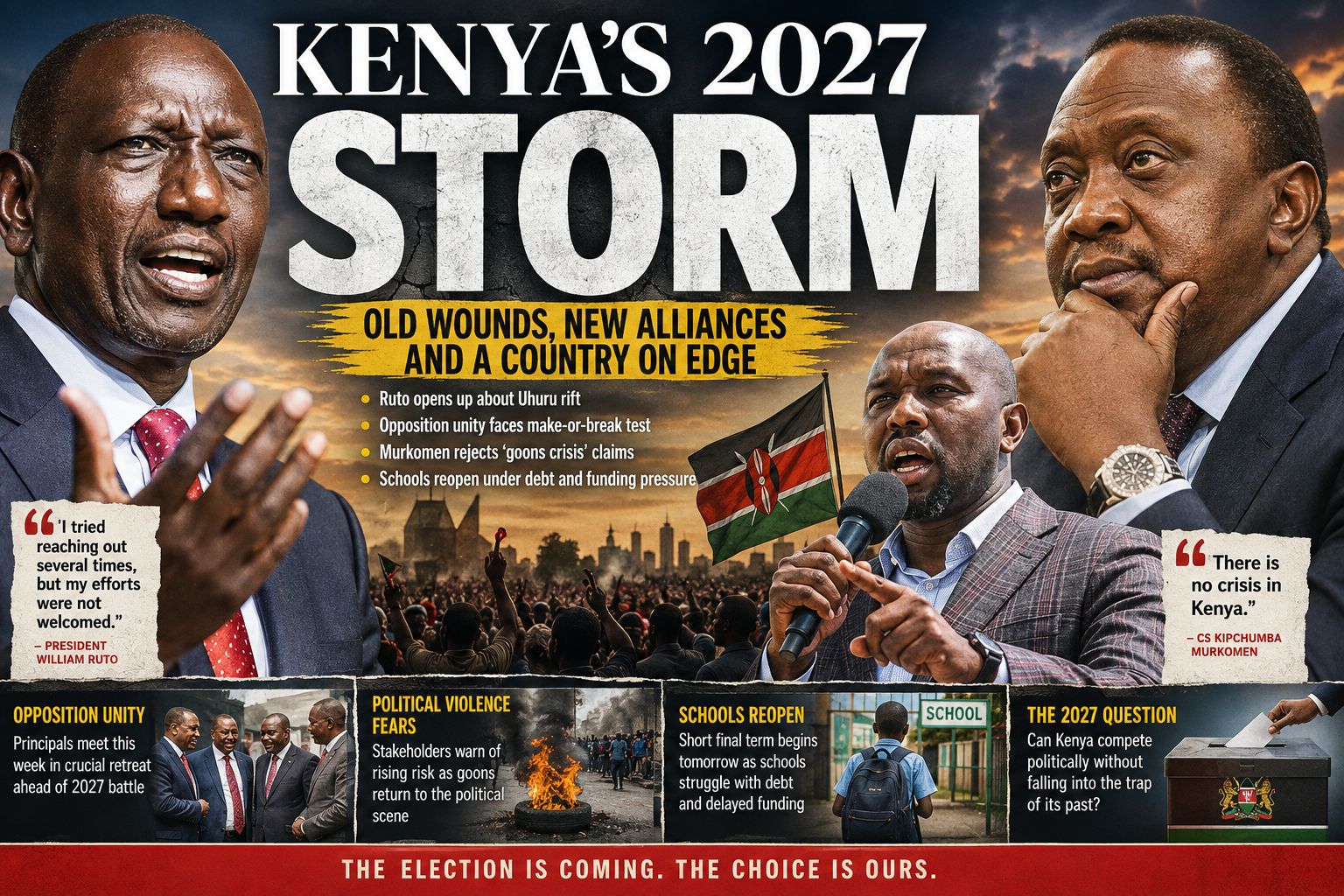 Kenya at a Crossroads: Old Rivalries, New Alliances and the Pressure of 2027